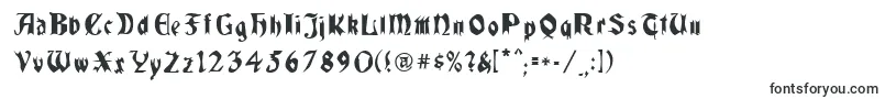 Quaelgothiccondensed-Schriftart – Schriftarten, die mit Q beginnen