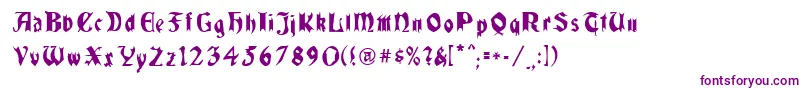 Quaelgothiccondensed Font – Purple Fonts