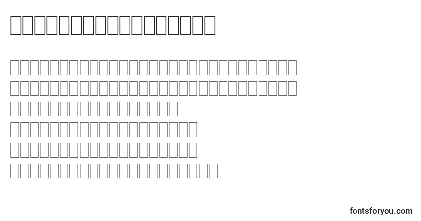 OrianneBoldItalic-fontti – aakkoset, numerot, erikoismerkit