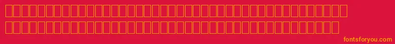 fuente OrianneBoldItalic – Fuentes Naranjas Sobre Fondo Rojo