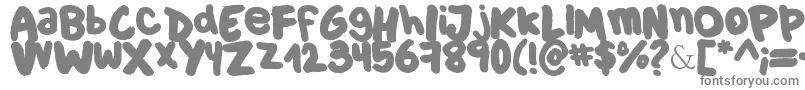 Culia1フォントについての詳細 フォントCulia1 – 白い背景に灰色の文字