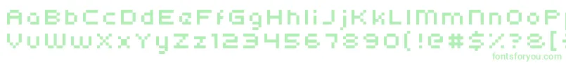 Więcej informacji o czcionce Kroeger0554 Czcionka Kroeger0554 – zielone czcionki
