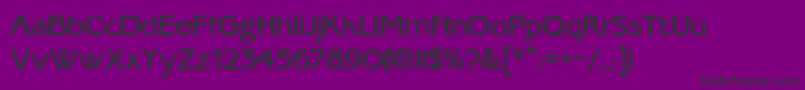 Ambassadoretype Font – Black Fonts on Purple Background