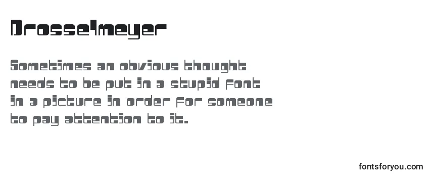 Drosselmeyer Font