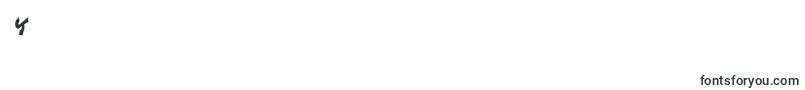 BenZionCondensedItalic Font – Fonts for Digit 4
