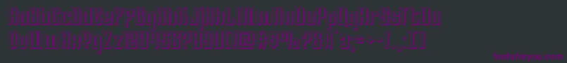 Darklighter3D Font – Purple Fonts on Black Background