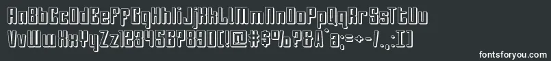 Darklighter3D Font – White Fonts