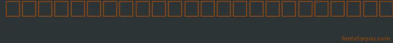 Шрифт AlawiKhaГЇbar – коричневые шрифты на чёрном фоне