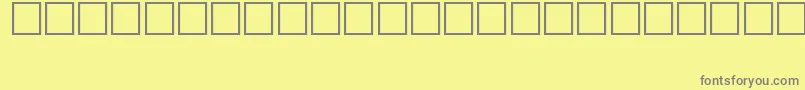 AlawiKhaГЇbar Font – Gray Fonts on Yellow Background