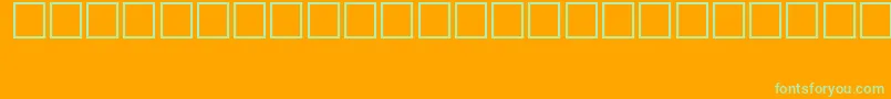 AlawiKhaГЇbar Font – Green Fonts on Orange Background