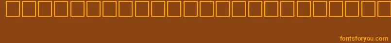 AlawiKhaГЇbar Font – Orange Fonts on Brown Background