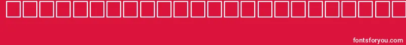 AlawiKhaГЇbar Font – White Fonts on Red Background