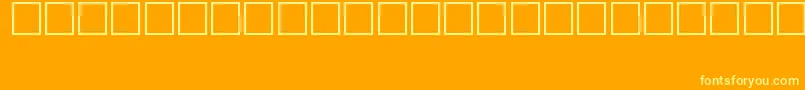 AlawiKhaГЇbar Font – Yellow Fonts on Orange Background