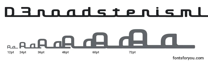 D3roadsterisml Font Sizes