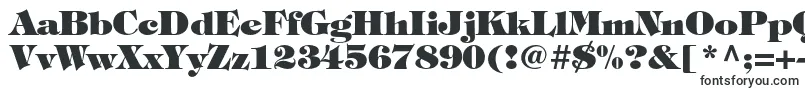 TiffanystdHeavy Font – Fonts for KOMPAS-3D