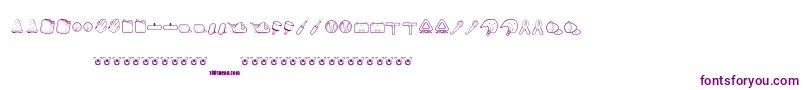 ToyKars Font – Purple Fonts on White Background