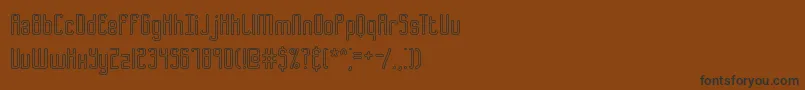 Más sobre la fuente B2sqol1 fuente B2sqol1 – Fuentes Negras Sobre Fondo Marrón