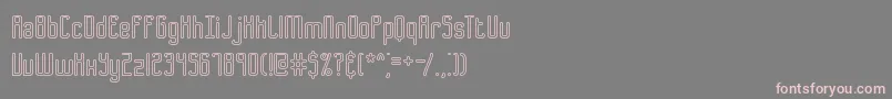 Saiba mais sobre a fonte B2sqol1 Fonte B2sqol1 – fontes rosa em um fundo cinza