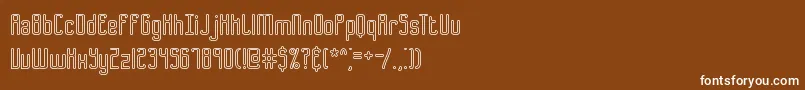 Подробнее о шрифте B2sqol1 Шрифт B2sqol1 – белые шрифты на коричневом фоне