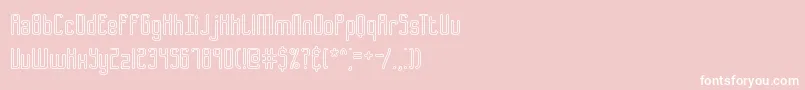 More about B2sqol1 Font B2sqol1 Font – White Fonts on Pink Background