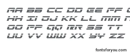 Gunshiplaserital Font