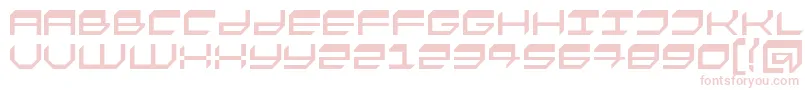 Fasto Font – Pink Fonts on White Background