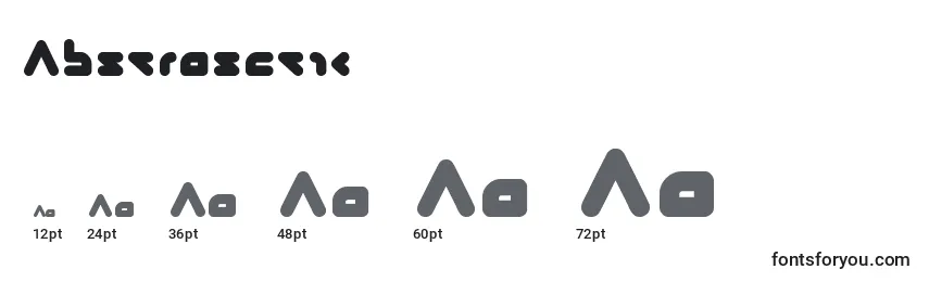 Abstrasctik Font Sizes
