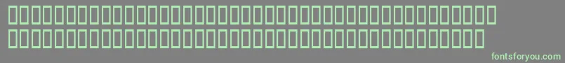Шрифт Dippex – зелёные шрифты на сером фоне