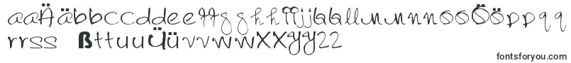 Шрифт Lalithabai – немецкие шрифты