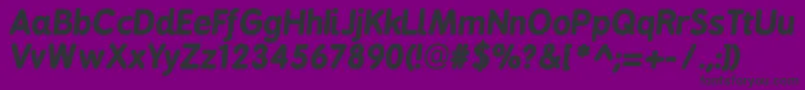 Bpreplaybolditalics Font – Black Fonts on Purple Background