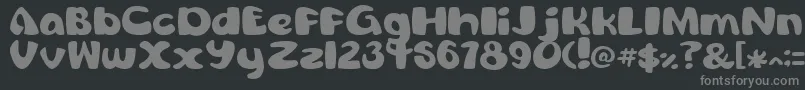 Más sobre la fuente ComicConch fuente ComicConch – Fuentes Grises Sobre Fondo Negro