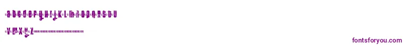 FtKolariDemoLight Font – Purple Fonts on White Background