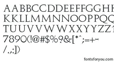 Augustus font – Greco-Roman Fonts