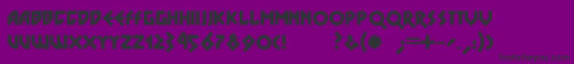 Lisätietoja Ds Nova Black-fontista Ds Nova Black-fontti – mustat fontit violetilla taustalla