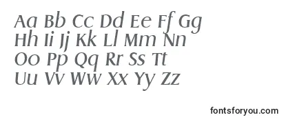 Обзор шрифта GriffonItalic