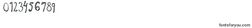 Starberryswirldelight-Schriftart – Schriften für Zahlen und Nummern