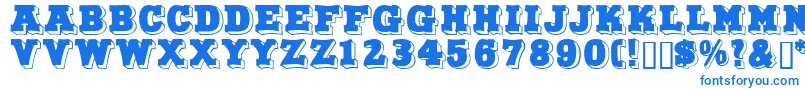 Northfacedisplaycapsssk Font – Blue Fonts