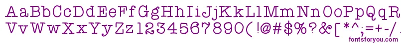 Atypewriterforme Font – Purple Fonts