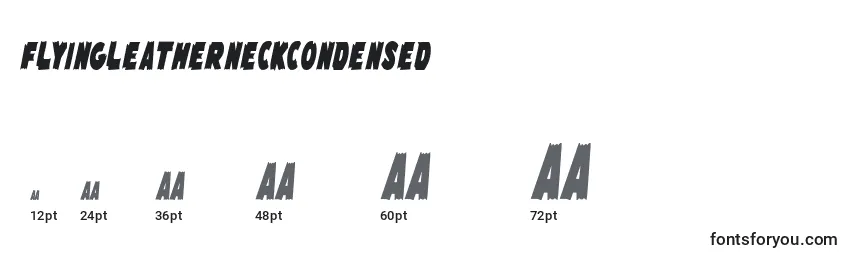 FlyingLeatherneckCondensed Font Sizes