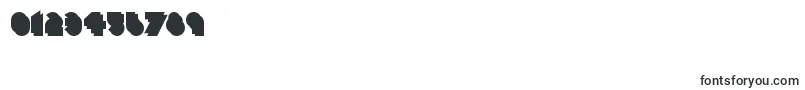 CrackmanBack Font – Fonts for Numbers and Digits