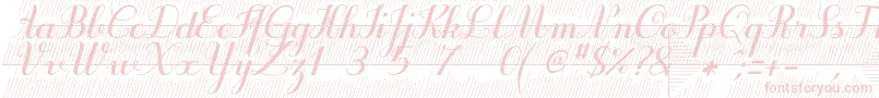 fuente Purpledecodemo – Fuentes Rosadas Sobre Fondo Blanco