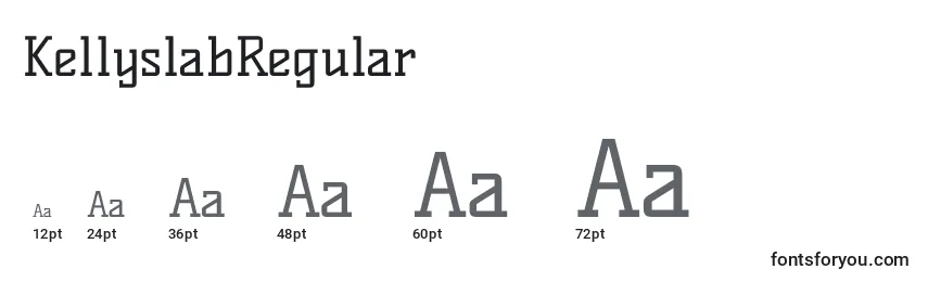 KellyslabRegular Font Sizes