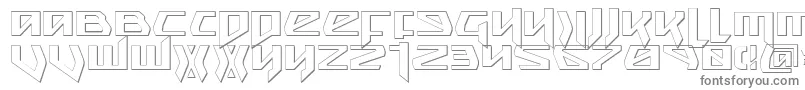 Snubfighter ffy Font – Gray Fonts on White Background