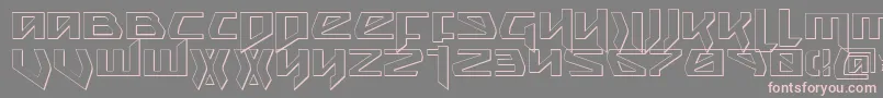 Snubfighter ffy Font – Pink Fonts on Gray Background
