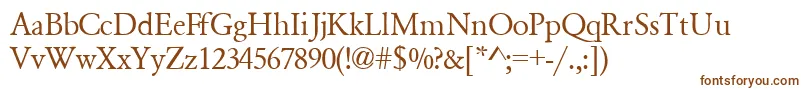 GaramondsskRegular Font – Brown Fonts