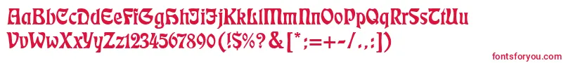 Eckmann Font – Red Fonts