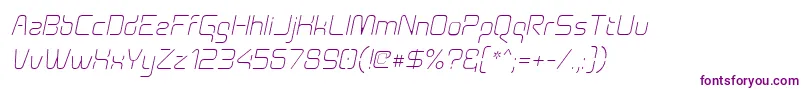 Aunchantedthinoblique Font – Purple Fonts