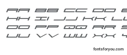 Обзор шрифта Ultra911Italic