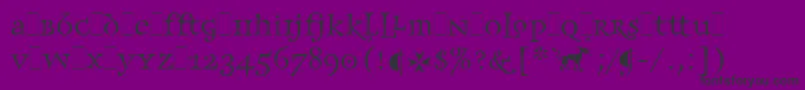 fuente FrancesUncialLetPlain.1.0 – Fuentes Negras Sobre Fondo Morado