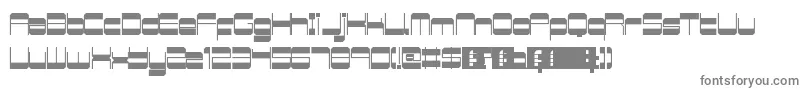 Шрифт RetroMania – серые шрифты